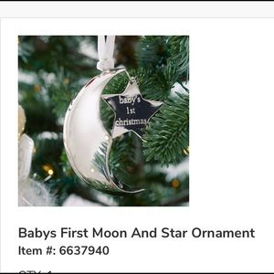 Keepsake Baby Ornament
